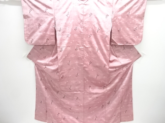 JAPANESE KIMONO / TSUMUGI / RYUKYU KASURI PATTERN